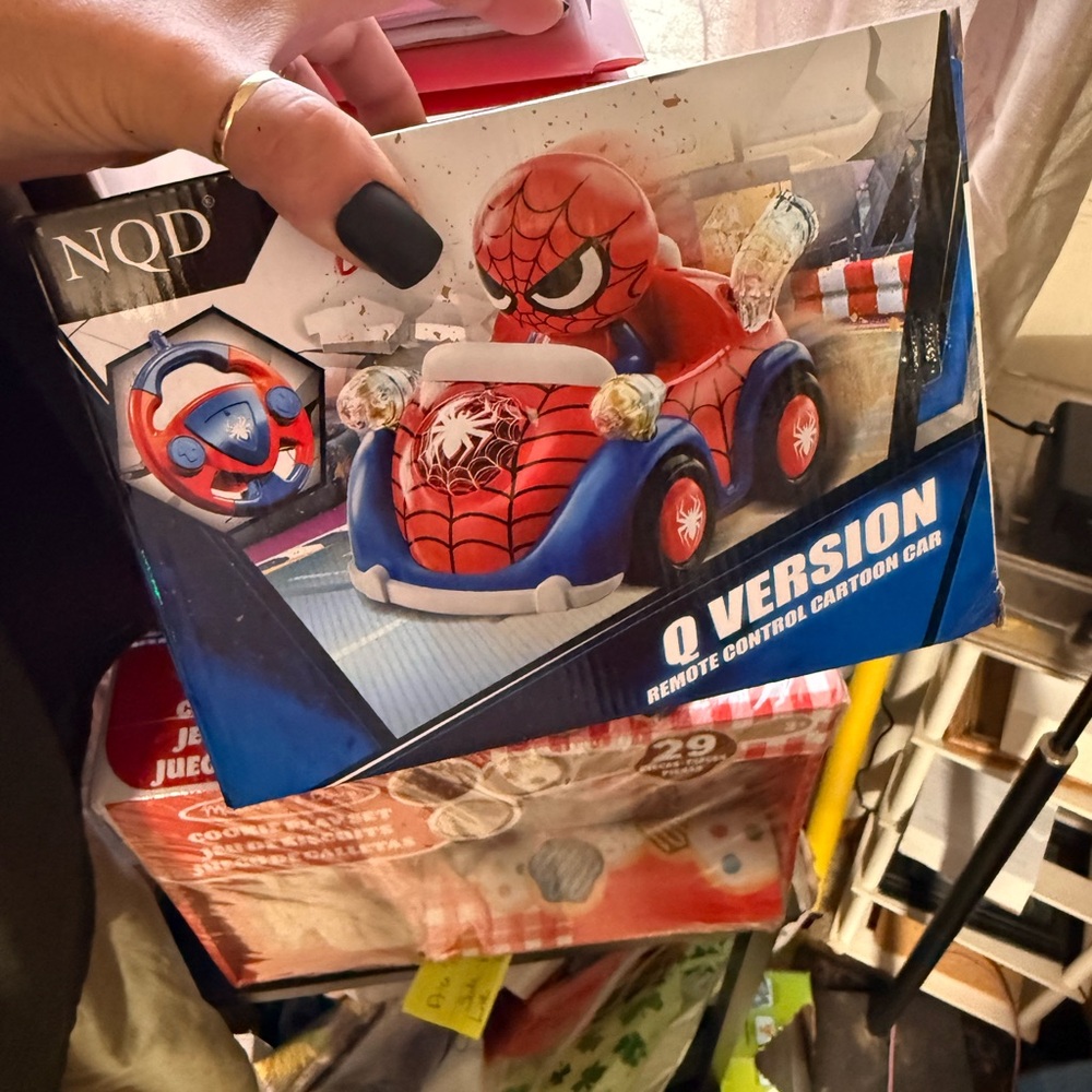 Spider Hero Remote Control Car - Red and Blue